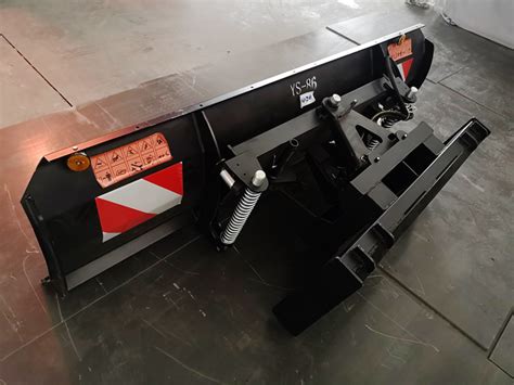 xdf 86 in skid steer snow plow skid steer attachment|Greatbear 86'' Hydraulic Snow Plow .